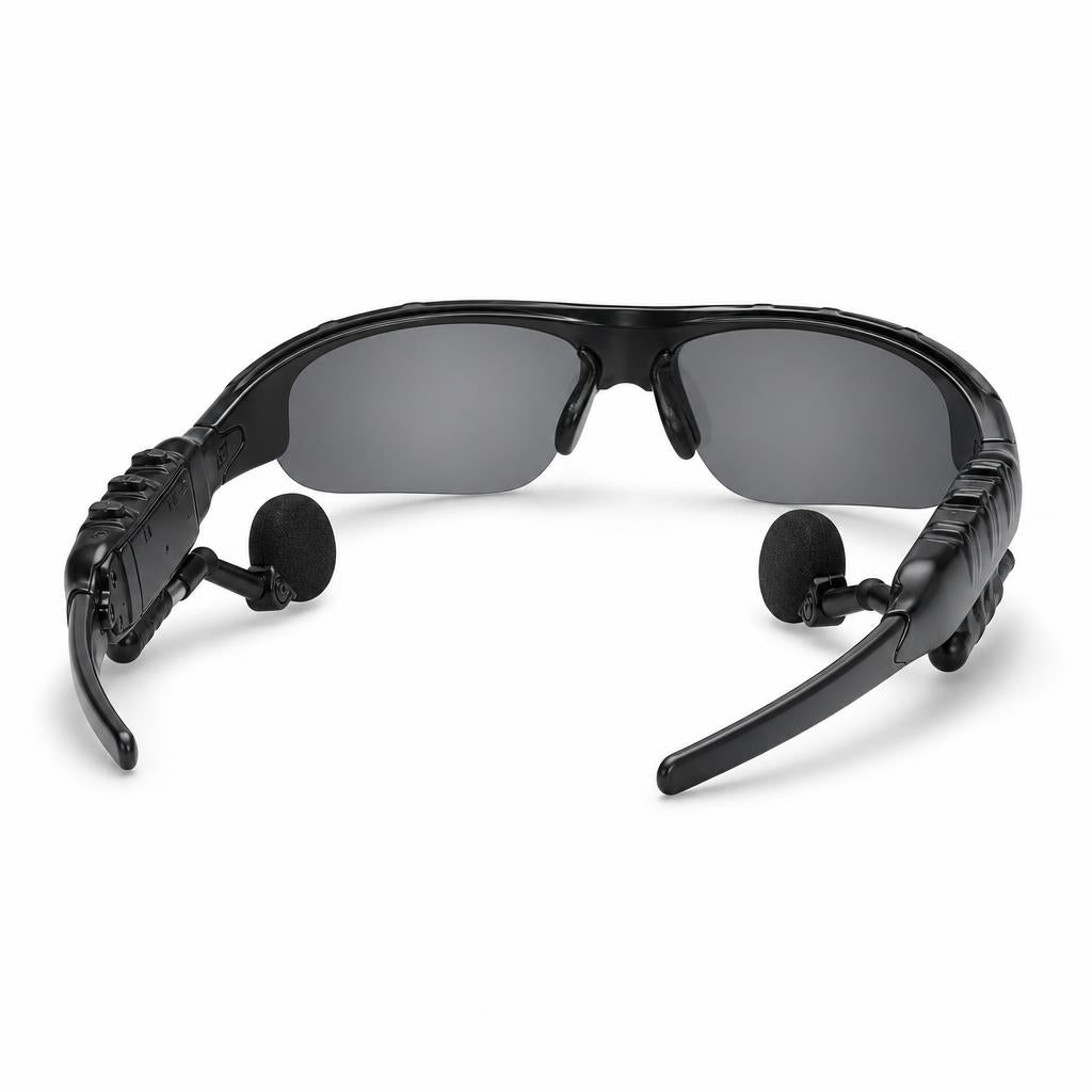 Gafas de sol Bluetooth con altavoces de oído abierto, vista trasera